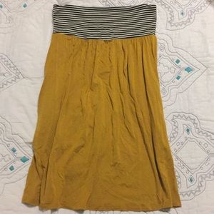 PRE-LOVED Fighting Eel Strapless Dress sz S